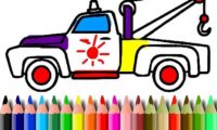 BTS Truck Coloring Book